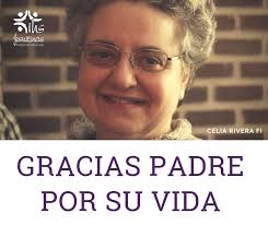 Esta noche conocíamos el fallecimiento de Celia Rivera FI, miembro del  Patronato de la Fundación. En estos momentos de tristeza, junto al abrazo  afectuoso a todas las @hijasdejesus_es, a su familia y