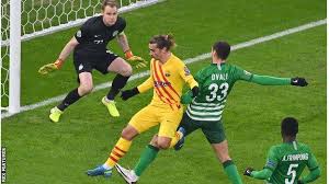On 27 january 2015, gábor kubatov, president of the club, said that he would have the fines paid by the supporters. Ferencvaros 0 3 Barcelona Ronald Koeman S Side Maintain 100 Record Bbc Sport