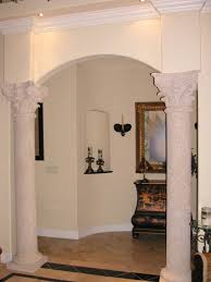 Interior Columns And Arches Stairs Pinned By Www Modlar Com House Pillars Pillar Design Luxury Home Decor