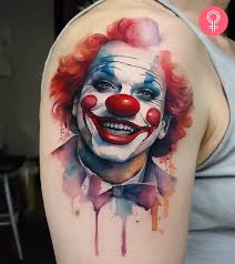8 Clown Tattoo Designs And Ideas With ...