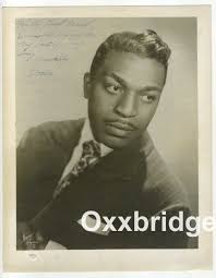 DOT JOHNSON Vaudeville Black Cinema Actor SIGNED PHOTO 1940 Theater