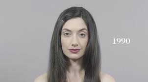 100 anos de mudanças na beleza feminina em 1 minuto