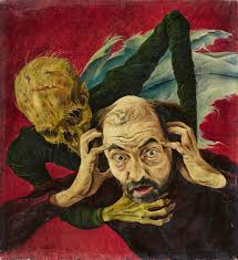 Irrsinn", 1925 by Albert Birkle ( April 21, 1900 in Berlin-Charlottenburg ;  January 29, 1986 in Salzburg ) was a German painter and draftsman. Oil