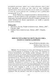 Stilul artistic (beletristic)stilul beletristic are drept caracteristica fundamentala functia poetica a limbajului(expresiva, sugestiva); Pdf DificultaÈi Èi Provocari In Traducerea Textului Tehnico ÈtiinÈific Galina Plesca Ciudin Academia Edu