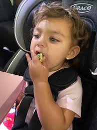 The stages of eating a new Crumbl cookie 🍪😆 Stella LOVED Peanut butter 🥜  M&Ms!!!