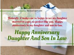 Take care of each other; 30 Anniversary Wishes For Daughter And Son In Law Wishes Expert