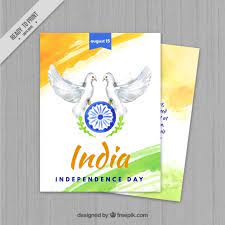 Here are some messages, wishes, sayings, and greetings to share with others on independence day. Free Vector Watercolor India Independence Day With Doves Card