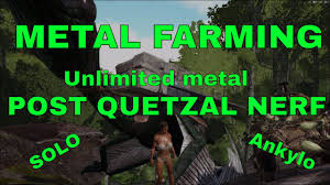 Ark Solo Metal Farming