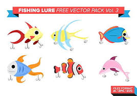 Download Fishing Lure Free Vector Pack Vol 3 Ai Svg Eps Uidownload