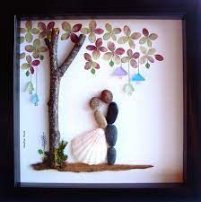 E3d4b6d9d0203058ccc305969a18e2ed Jpg 570 572 Pebble Art Best Wedding Gifts Rock Crafts