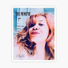 Missy my blonde bimbo gf. Sassy Blonde Stickers Redbubble