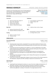 Download sample resume templates in pdf, word formats. What S A Good Front End Web Developer S Resume Look Like Quora