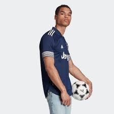 Ronaldo jersey juventus fc away 19/20 season camouflage sz medium m. Adidas Juventus 20 21 Away Authentic Jersey Blue Adidas Malaysia