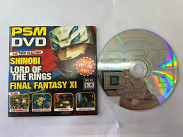 PSM DVD SHINOBI LORD OF THE RINGS FINAL FANTASY XI DISC 2 WITH SLEEVE (86)  | eBay