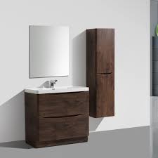 Add a bar cabinet to your living room for convenience while entertaining. Walnut Wall Hung Tall Bathroom Storage Cabinet 400mm Wide Oakland Better Bathrooms