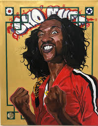 Sho'nuff the Shogun of Harlem by me @denis_skurzewski_art Acrylic