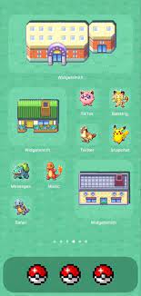 Ios 14 Pokemon Firered Theme Ios App Iphone Pokemon App Iphone Home Screen Layout