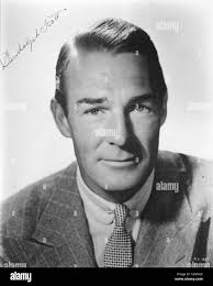 RANDOLPH SCOTT American Actor Stock Photo