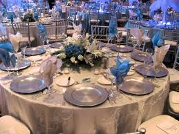 Cake Desserts Blue Wedding Decorations Wedding Reception Place Settings Wedding Place Settings