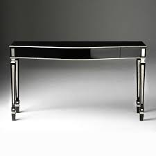 Brights carries a large range of console / hall tables and other bespoke pieces can be. Console Table In Black Piano Lacquer With Silver Leaf Details Black Piano Silver Leaf Console Table