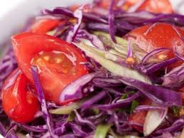 Cover and cook on high 4 hours or until vegetables are tender, or on low 7 hours. Red Cabbage And Cherry Tomato Salad Vegetables