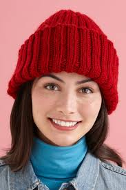 Tall Ribbed Hat Pattern (Knit)