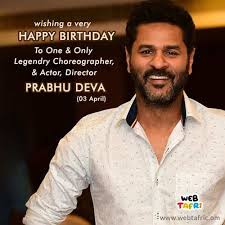 Happy Birthday To Rocking Prabhu Deva Famous Dancers Bollywood News Bollywood Celebrities