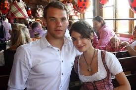 Manuel neuer with his wife nina weiss. Manuel Neuer Family Picture Wife Bio Age Height House