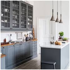 Keeping the paint colour a similar depth to your wood is a great way to keep things seamless, but can be a bit bland looking if you choose a warm or neutral colour. 6 Gray Shades For A Kitchen That Are Surprising Big Chill