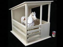 Wood Handmade Toy Horse Stable For 19 20 Tall Horses Handmadetoys Spielzeugscheune Pferdestall Spielzeug Ideen