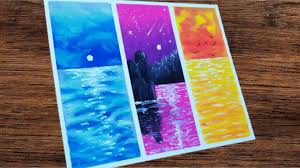 Maybe you would like to learn more about one of these? Oil Pastel Drawing 63 Cara Mudah Menggambar Dengan Crayon 3 Type Pemandangan Laut Youtube