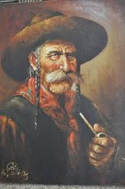 Thirtymilesout Western Art Painting Pistol Pete