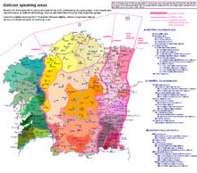 As such, it derives from latin.it has official status in galicia.galician is also spoken in the neighbouring autonomous communities of asturias and castile and león, near their borders with galicia. Galician Language Wikipedia Worddisk