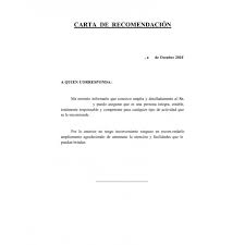 Se trata de una carta que se realiza con el fin de expresar las cualidades positivas de una persona. Traduccion Jurada Frances Carta De Recomendacion Trad Jurada