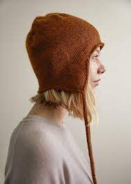Ravelry Top Down Ear Flap Hat Pattern By Purl Soho Free Ear Flap Hats Knitted Hats Flap Hat