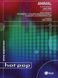 Animal Concert Band Conductor Score Parts Neon Trees