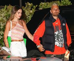She's been with scott disick since oct. Scott Disick 38 And Amelia Hamlin Hold Hands As They Exit Nobu Latest Celebrity News