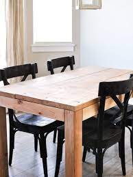 Making a diy dining table from reclaimed wood, which can be sourced from old fences, barns, decks, boxes, or even pallets, is easy on the environment and usually easier on your wallet too. 25 Diy Dining Tables Bob Vila
