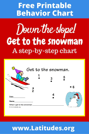 Free Incentive Chart Get To The Snowman Parenting