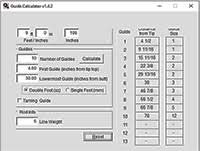 Carlin Bamboo Guide Spacing Programs And Charts