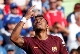 Paulinho will undergo a club medical on thursday and the signing of the contract and the official presentation of the new fc barcelona player. Paulinho Rescues Barca At Getafe The Peninsula Qatar