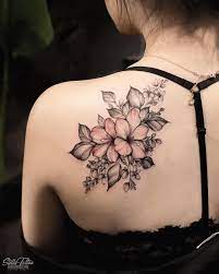 50 Sweet Summer Colorful Flower Tattoo Designs Tattoos For Women Flowers Colorful Flower Tattoo Shoulder Tattoos For Women