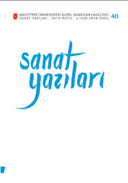 Sanat Yazilari 2019 Mayis E Issn 2458 8903