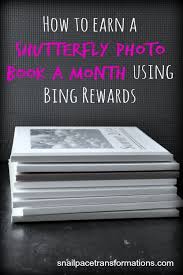 Earn A Shutterfly Photo Book A Month Using Bing Rewards Shutterfly Photo Book Photo Book Shutterfly