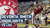 Smith's surge in production came when alabama needed it most, following. Devonta Smith Alabama Jaw Dropping One Handed Catch Vs Lsu Lsu Vs Alabama Highlights Youtube