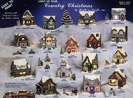 Lioobo ceramic christmas house christmas centerpieces table decoration led lighted christmas village house figurines ornament size s (grey) 3.9 out of 5 stars. Statuary Place Color Picture Of Country Cfristmas Houses Christmas Village Christmas Village Houses Christmas Villages