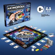 Electronic banking edition uses the properties and other changes found in 2006's here and now edition, and it adds a new element: Monopoly Super Electronic Banking Board Game For Kids Ages 8 And Up Monopoly