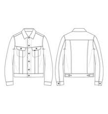 Download Denim Jacket Template Vector Images Over 300