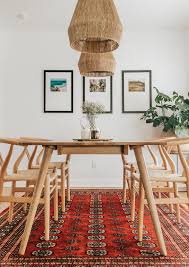 Parsons style dining table in an exquisite burl amboyna wood with brass detailing from mastercraft, 1970. Our Modern Bungalow Dining Room Livvyland Austin Fashion And Style Blogger