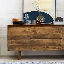 Anton Solid Wood Buffet Burnt Wax Wood Buffet Wood Sideboard Solid Wood